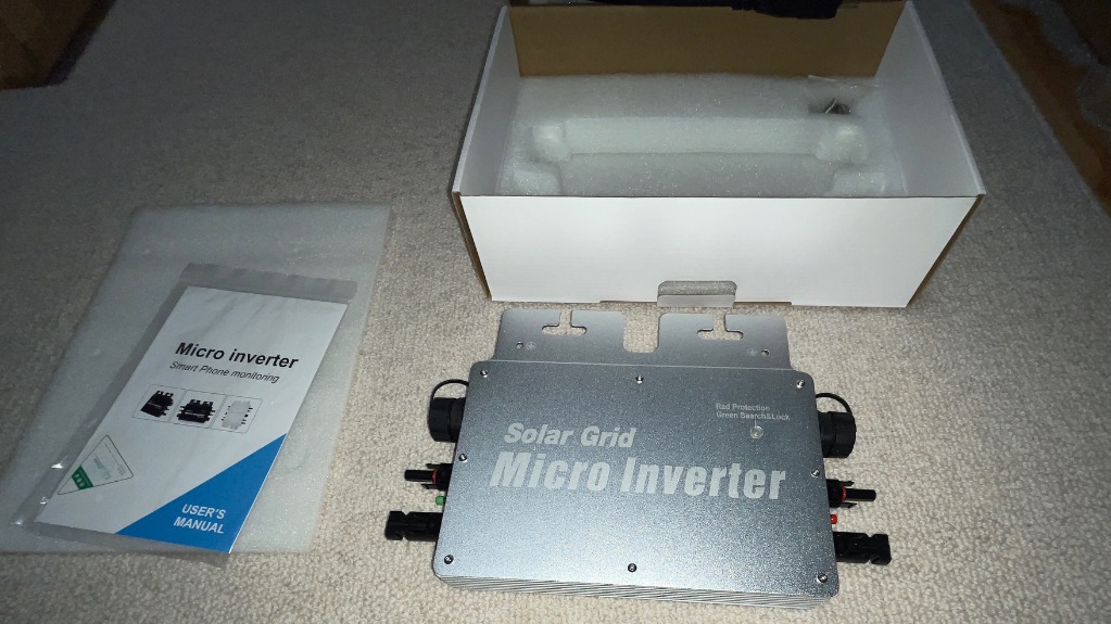 工事不要で太陽光発電 プラグインソーラー 800W マイクロインバーター