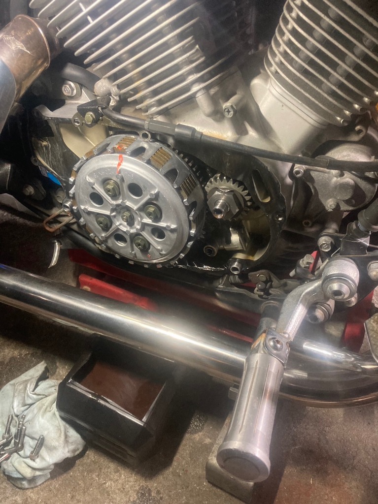 YAMAHA ヤマハ エンジン クラッチ ビラーゴ250 SRV250 3DM 社外