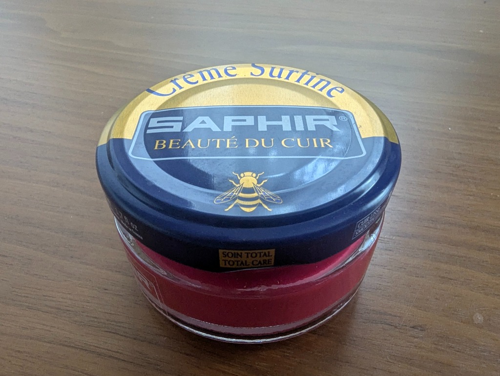 SAPHIR サフィール ビーズワックス ファインクリーム 靴磨き