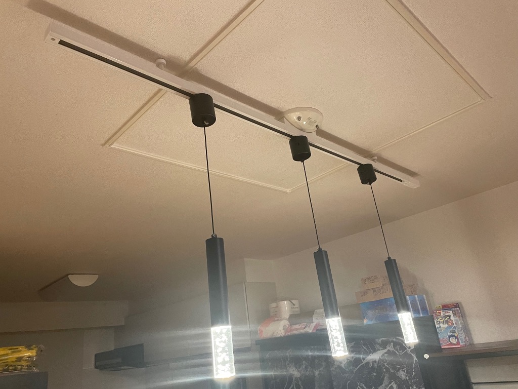 大光電機 スライドタイプ 簡易取付式ダクトレール 1.5mタイプ 白