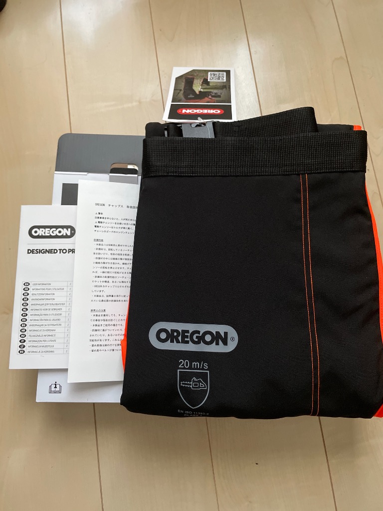 OREGON（オレゴン） チェンソー 作業用 軽量チャップス 575780 OREGON
