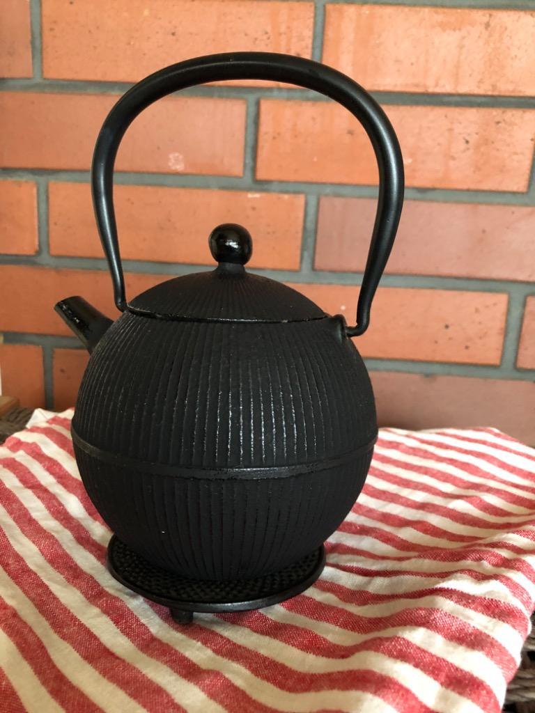 南部鉄瓶 及春 手まり 0.8L 南部鉄器 おいはる 鉄瓶 かわいい 及