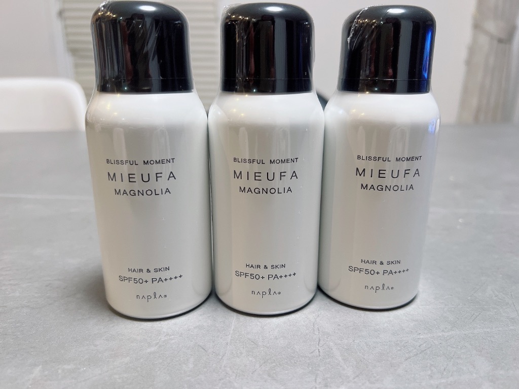 mieufa様　専用 MIEUFA ナプラ ミーファ フレグランス UVスプレー クリア 無香料