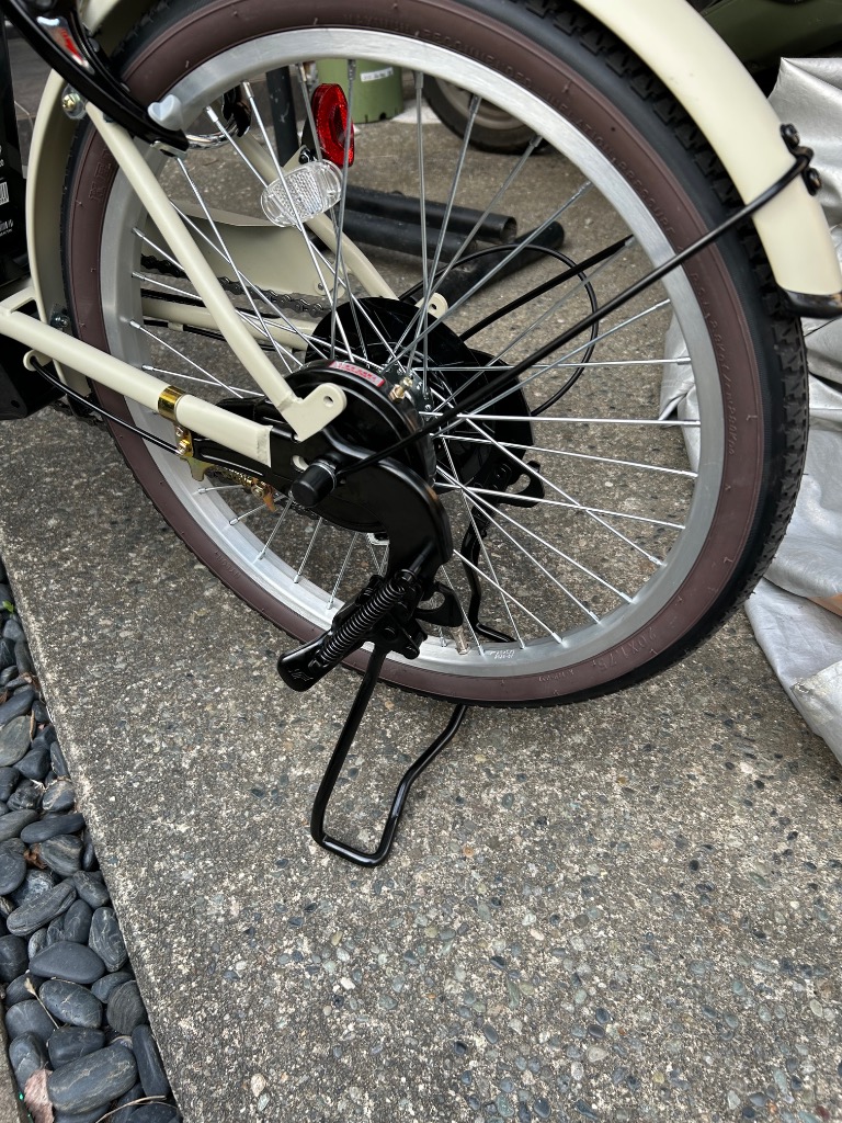 PROVROS 両立スタンド 20インチ用 外装変速用 自転車用