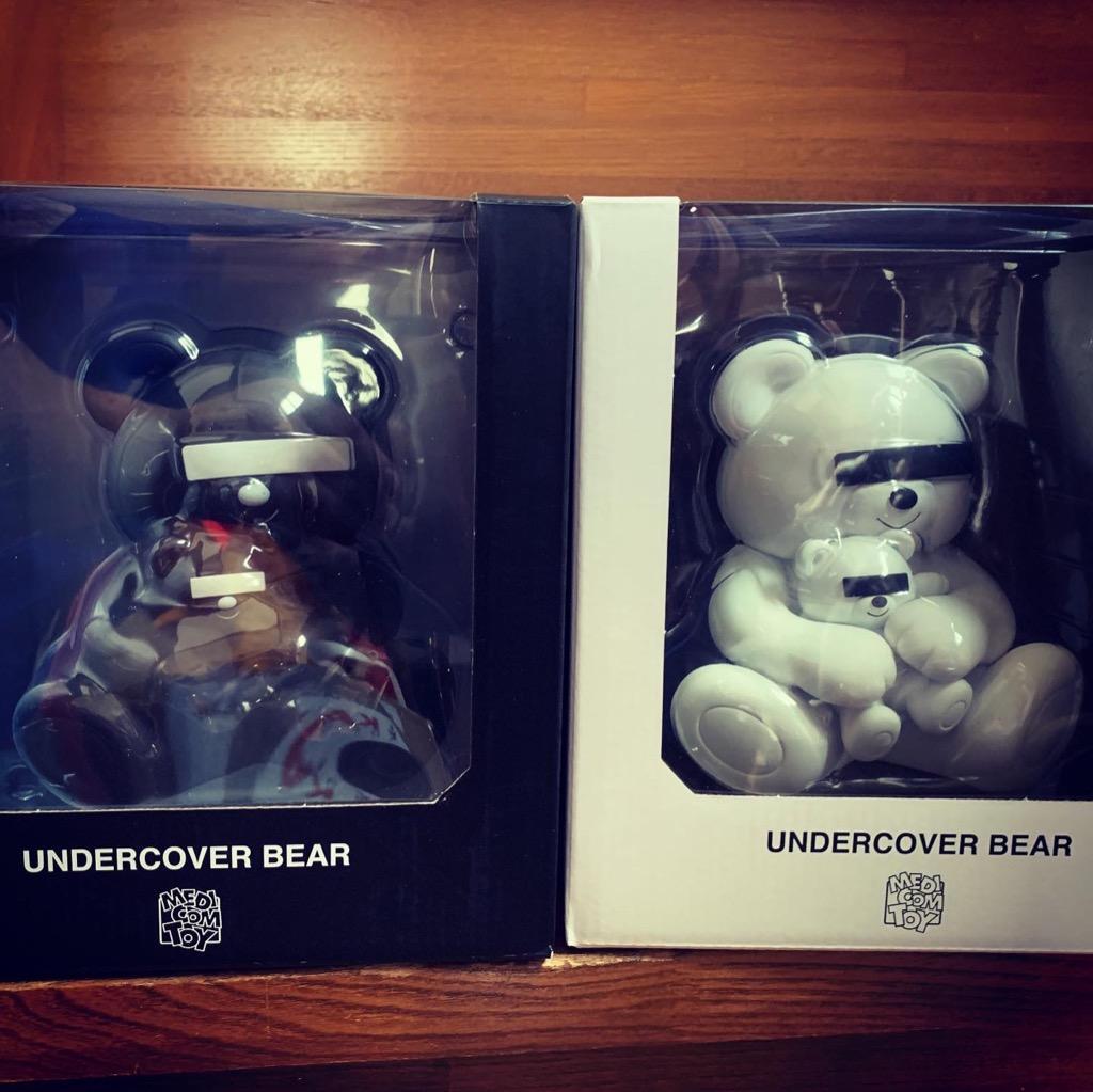 VCD UNDERCOVER BEAR WHITE/BLACK : vcdundercoverbear : PROJECT 1・6