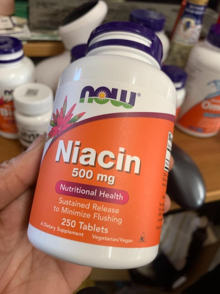 ナイアシン タイムリリース 500mg 250粒 NOW Foods ナウフーズ :NF-00482:プロテインUSA - 通販 -  Yahoo!ショッピング