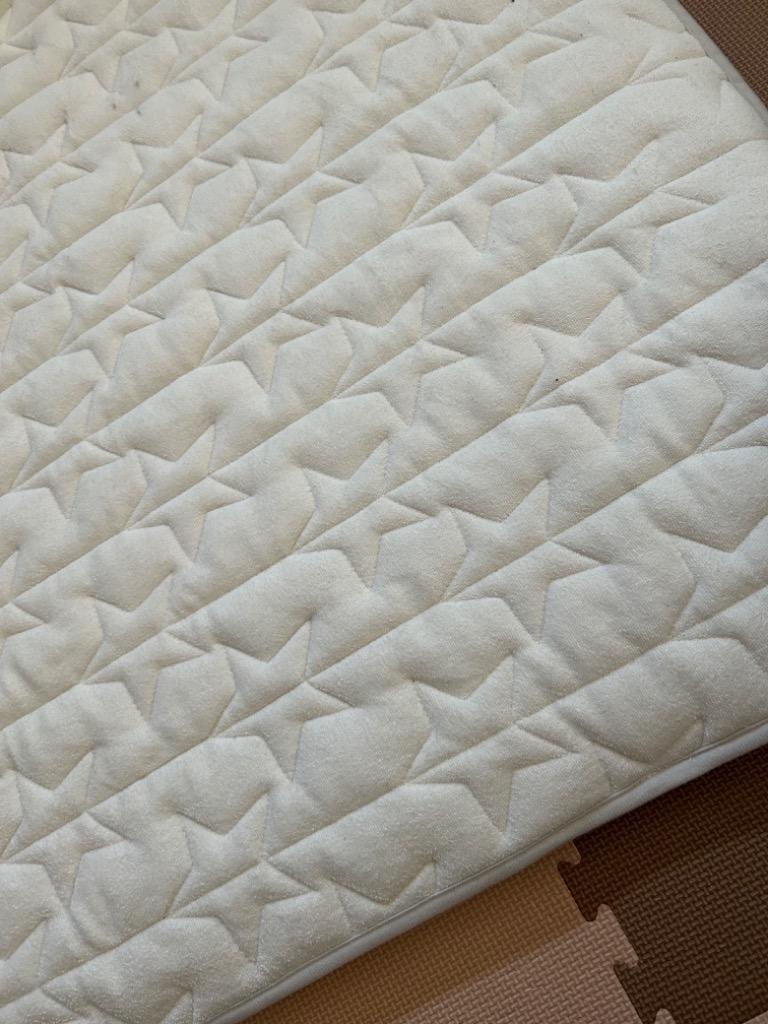 PUPPAPUPO 寝返り ごろ寝マット用 敷きパッド 120×120cm 防水