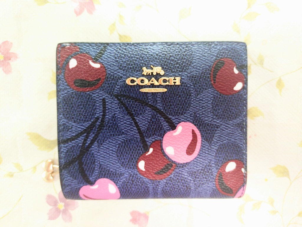 COACH 国内発送 コーチ 財布 レディース 折り財布 シグネチャー
