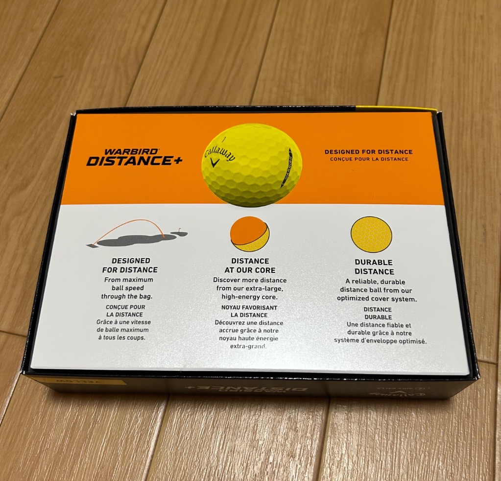 Callaway（キャロウェイ） WARBIRD DISTANCE+ ゴルフボール 2025年