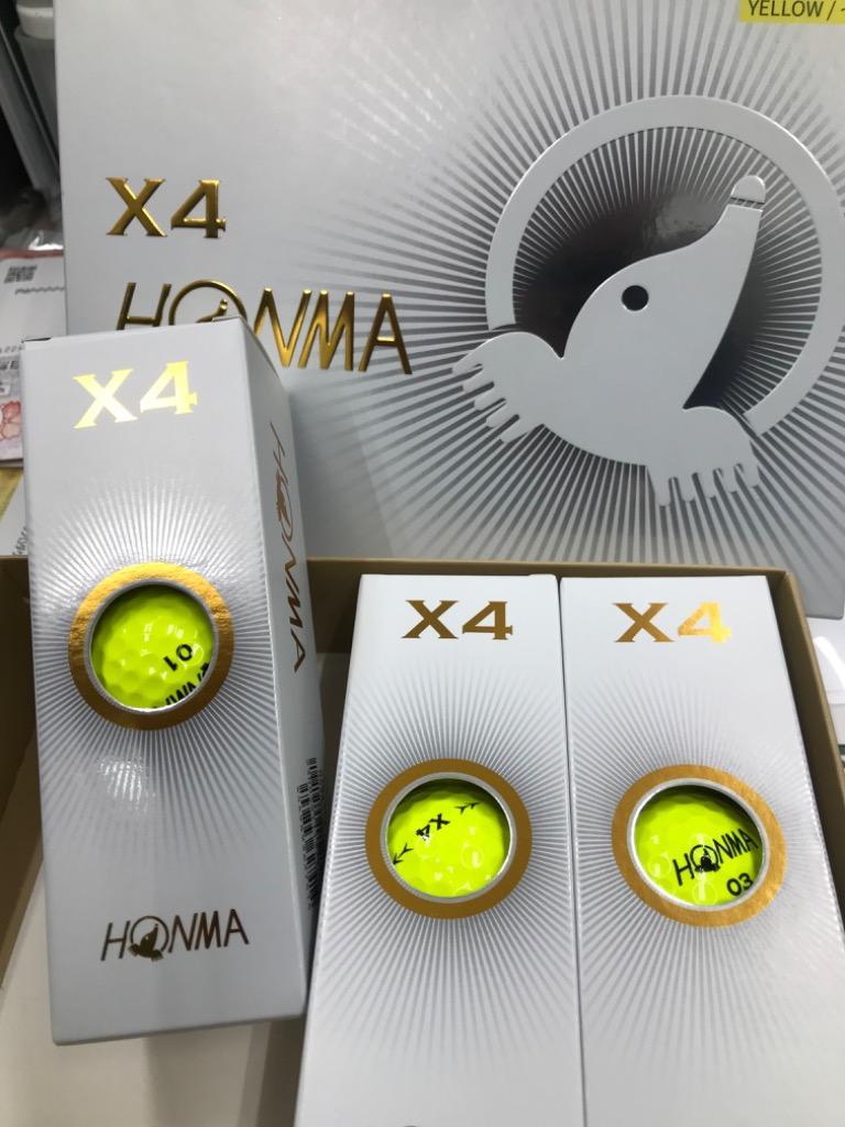 本間ゴルフ HONMA X4ボール 3ダースセット BT1906 :honma-x4-3dz:ゴルフ プレスト - 通販 - Yahoo!ショッピング