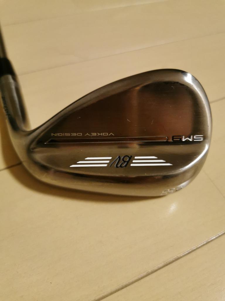タイトリスト ボーケイデザイン SM9 ウェッジ ブラッシュドスチール 