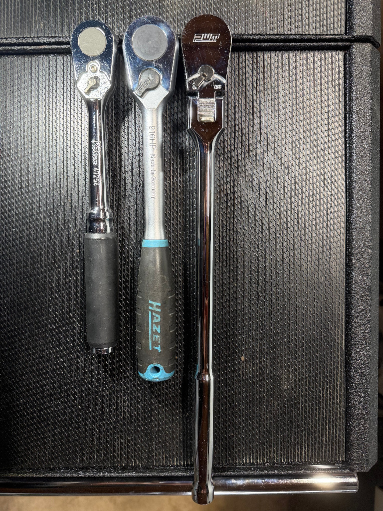 PWT PWT 1/2インチ 12.7mm ラチェットハンドル ソケットレンチ