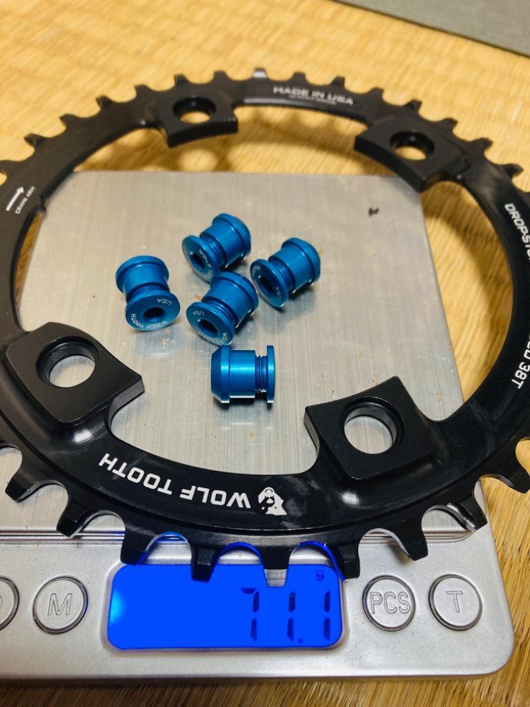 ウルフトゥース　ドロップストップ チェーンリング　42T 110BCD 黒 楽天市場】ウルフトゥース Drop stop Chainring（ドロップス