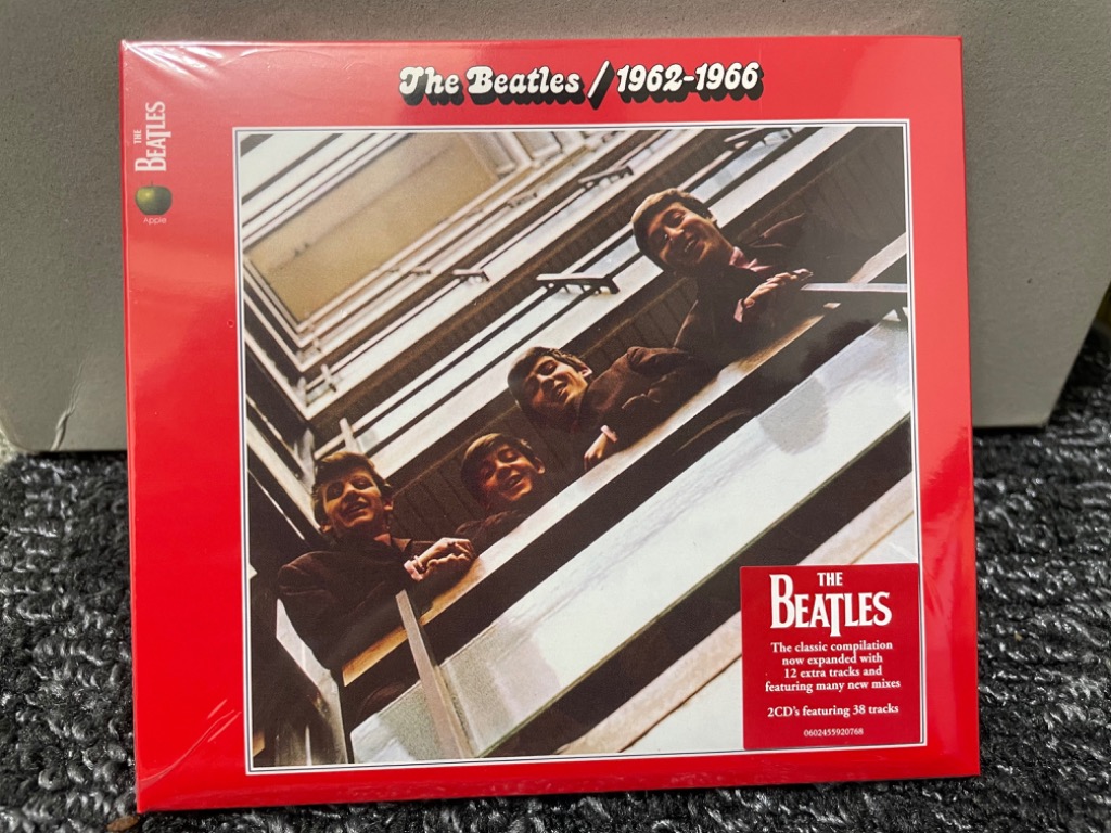 ビートルズ CD アルバム 赤盤 THE BEATLES 1962-1966 2023年 