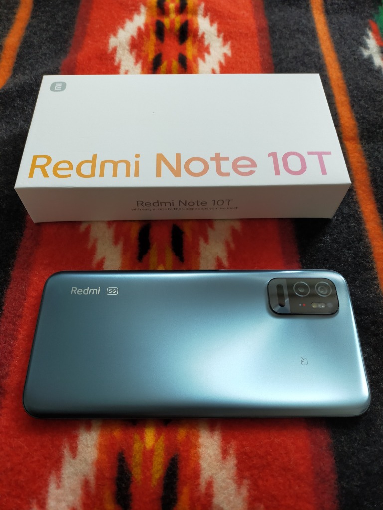 新品 未開封品」Simフリー Xiaomi Redmi Note 10T Azure Black 