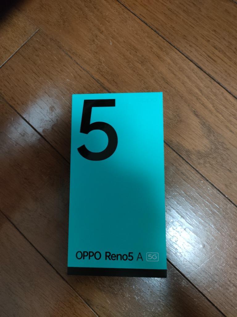 新品・未開封品」SIMフリー OPPO Reno5 A アイスブルー [Model:A1030P