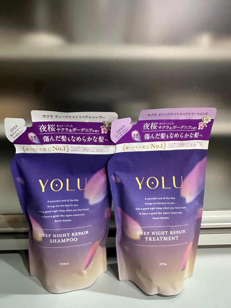 YOLU シャンプー 詰め替え ヨル ディープナイトリペア