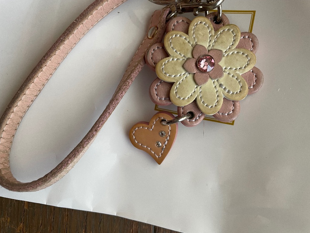 キーホルダー レディース かわいい てんとうむし クローバー バッグ