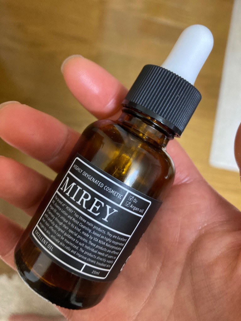 ミレイ エクセレントオイル 20ml MIREY 高濃度酸素化粧品 肌細胞 しわ