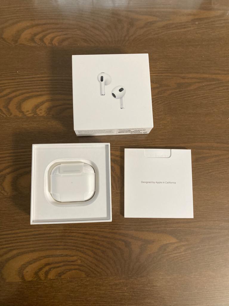 Apple AirPods（第3世代） MME73J/A イヤホン本体 - 最安値・価格比較