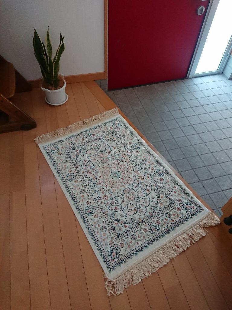 玄関マット 室内 ラグマット クラシック 60x85 シルク タッチ 玄関マット 室内 ラグマット クラシック 60x85 シルク タッチ