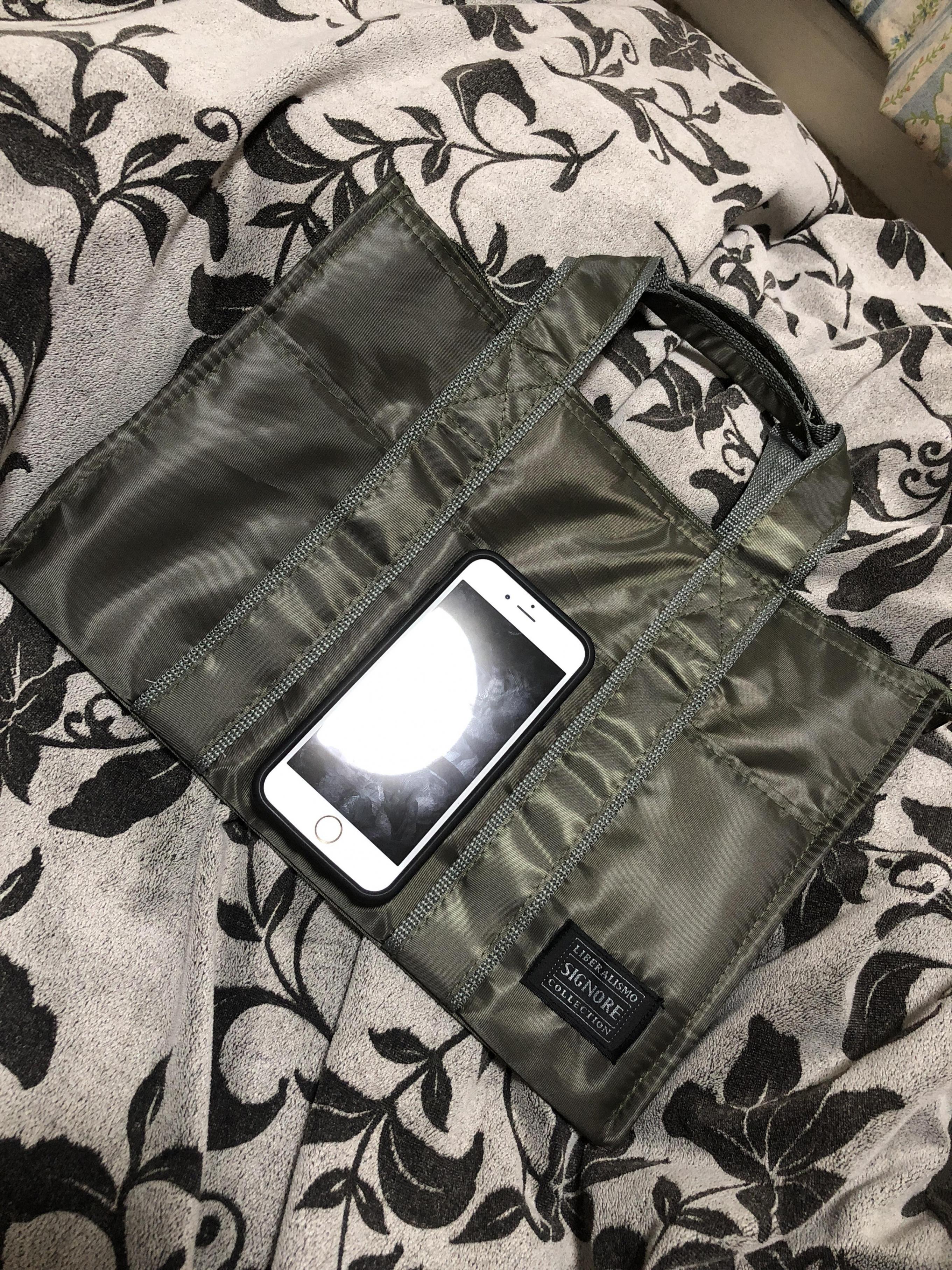 トートバッグ ビジネスバッグ メンズ レディース 小さめ 軽い 軽量 通勤 B6 サブバッグ 黒 カーキ おしゃれ ファスナー付き 通学 手提げかばん  鞄 :ysj20061:JOKnet !店 通販 