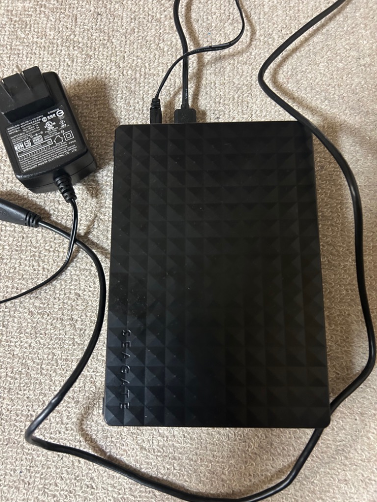 3TB 外付けハードディスク ELECOM SEAGATE SRD0NF2 3TB 外付けハードディスク ELECOM SEAGATE SRD0NF2 - メルカリ
