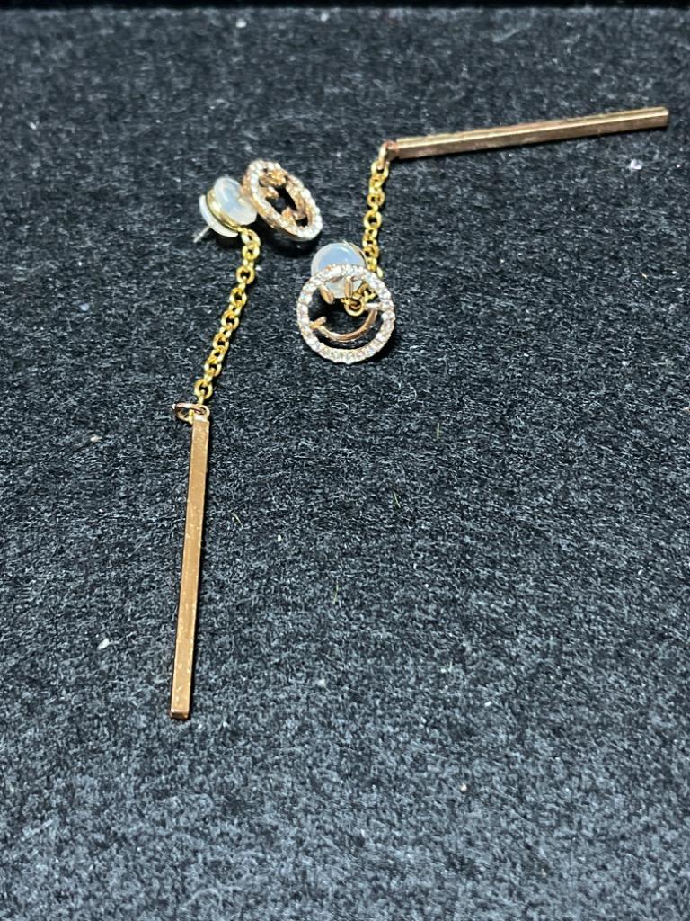ピアス金具 笑顔 ラインストーン付き サージカルステンレス 約13mm 【4ヶ】 :K-726:楽工房 - 通販 - Yahoo!ショッピング