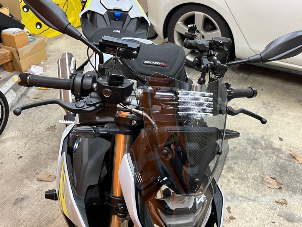 プーチ（Ｐｕｉｇ）◆スクリーン ◆ＢＭＷ Ｓ１０００Ｒ（２０２１～）◆中古 BMW S1000R 2021- シールド スクリーン 