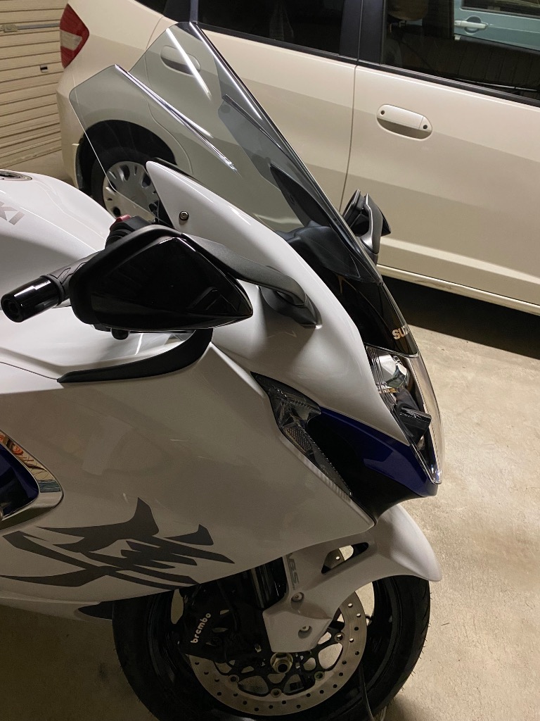 Puig 21138H RACING-SCREEN [SMOKE] SUZUKI GSX1300R HAYABUSA (21-25