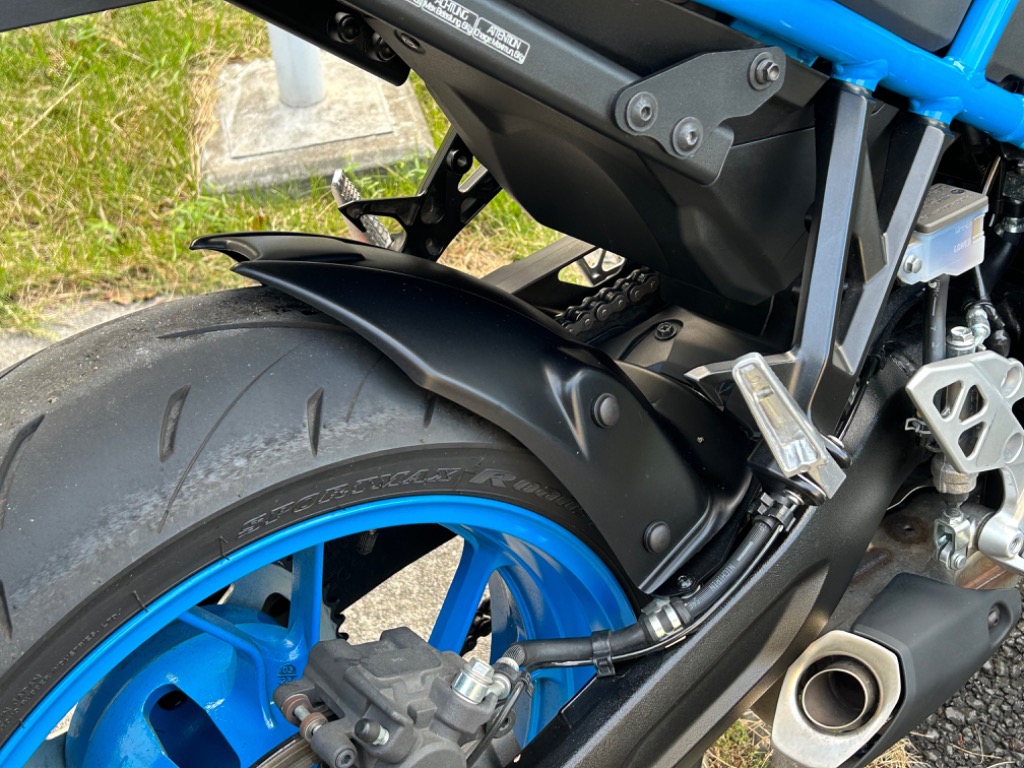 Puig 21699j REAR FENDER [MATT BLACK] SUZUKI GSX-8S (23-25