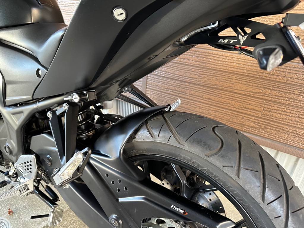 Puig（プーチ） Puig 8558J REAR-FENDER [MATT BLACK] YAMAHA YZF-R3