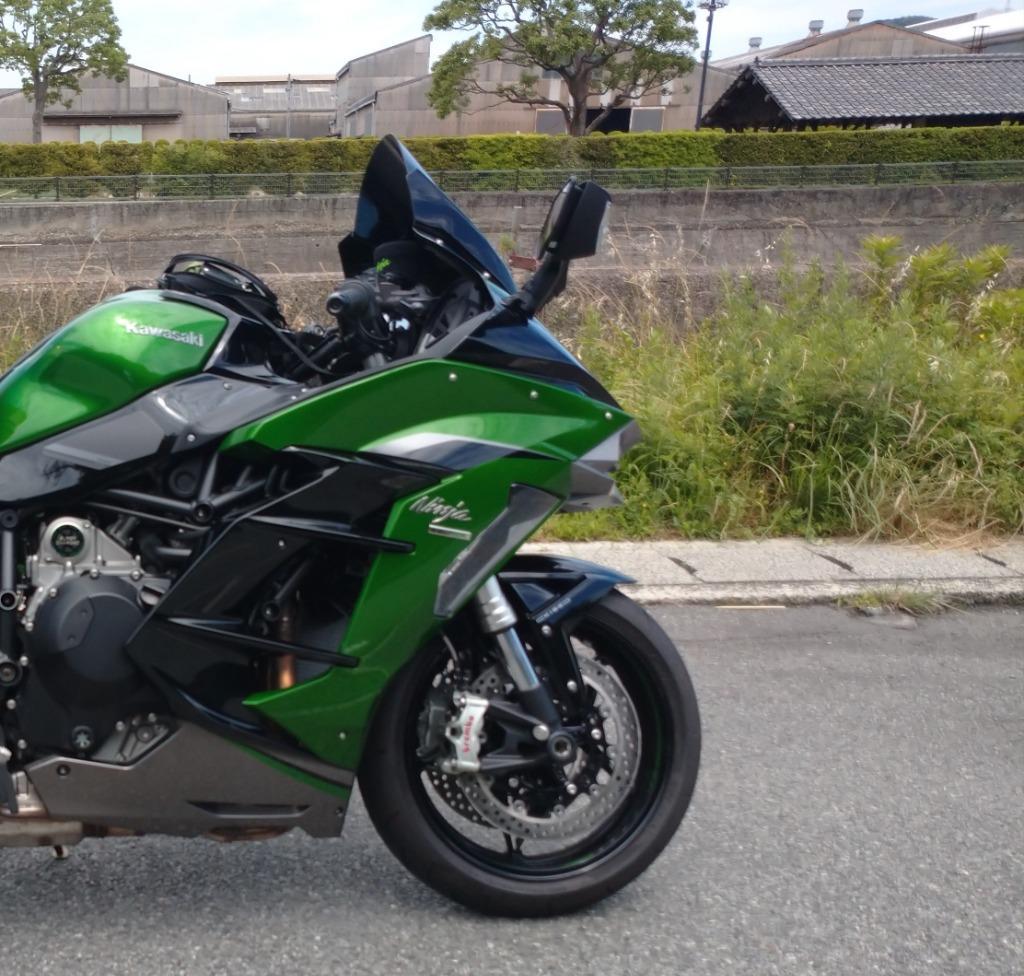 Puig 9704N RACING-SCREEN [BLACK] Kawasaki Ninja H2 SX(18-22