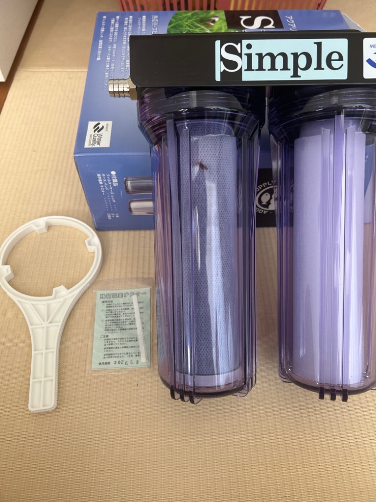 アクアリウム用浄水器　Simple　アクアギーク 全国送料無料】 アクアギーク 浄水器 Simple CE シンプル