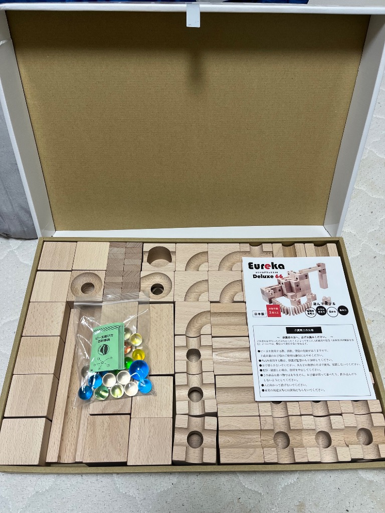 ユリイカデラックス66 Eureka 積み木　知育玩具 楽天市場】Eureka Deluxe 66 ユリイカ デラックス66 積み木 木製