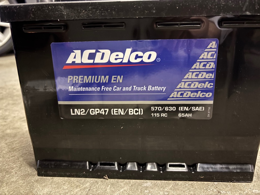 ACDelco LN2 （DIN：H5）ACデルコ 欧州車用バッテリー(旧品番