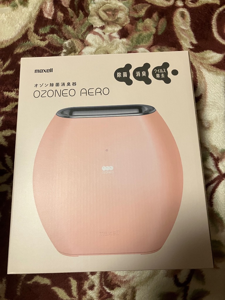 maxell マクセル オゾン除菌消臭器 MXAP-AE270のレビュー