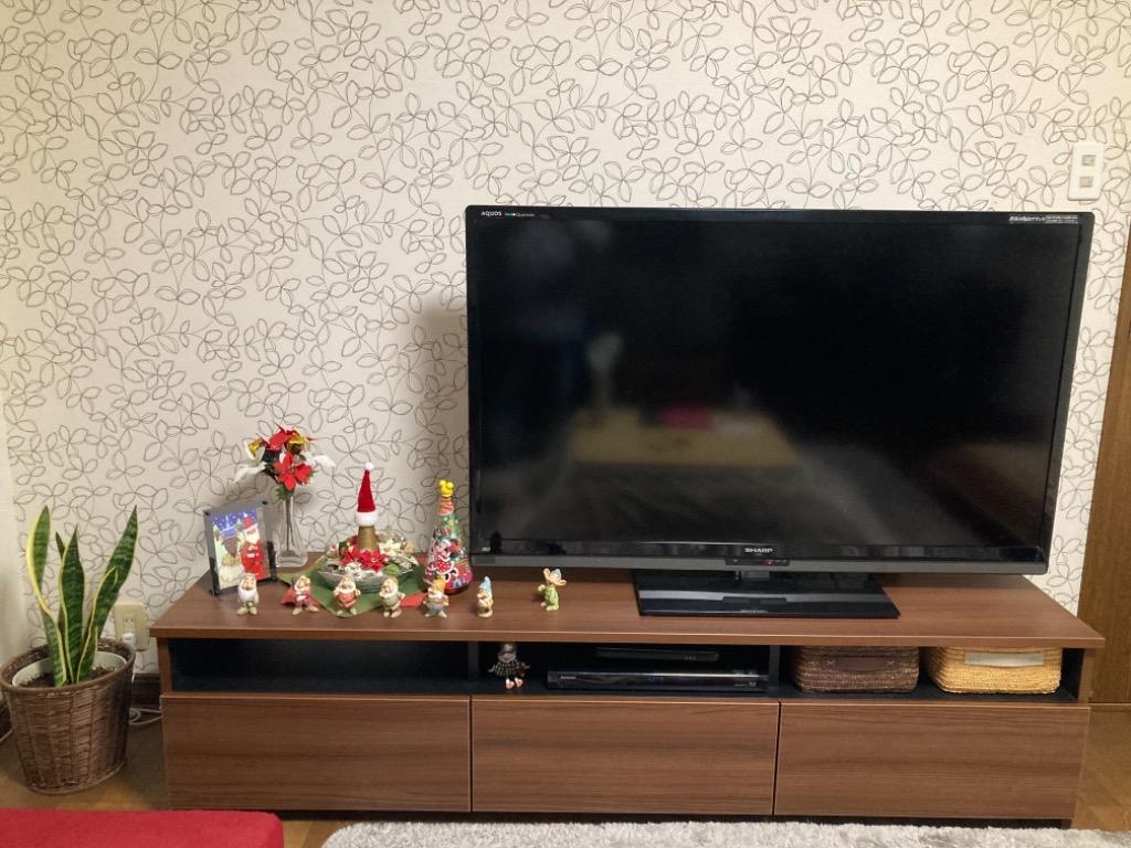 ローボード 幅180cm 日本製 大川家具 完成品 テレビ台 テレビ