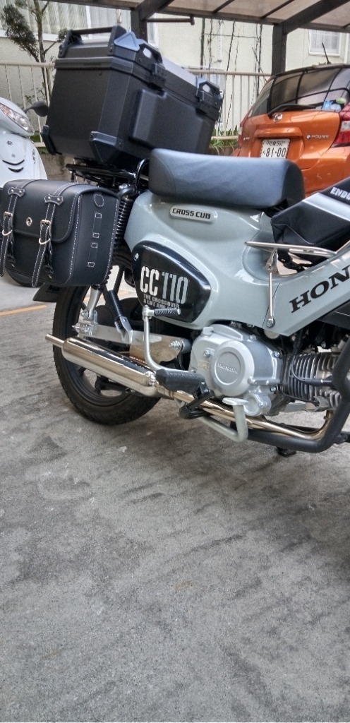 田中商会直営店】クロスカブ110(CC110)用 バレルマフラー : 田中