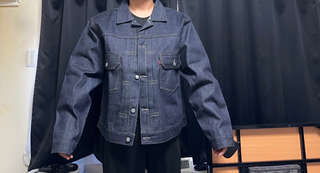 リーバイス LVC 507xx 70507 2nd 46 tバック リジッド Levi's VINTAGE CLOTHING LEVI'S 507xx TYPE 2 DENIM JACKET