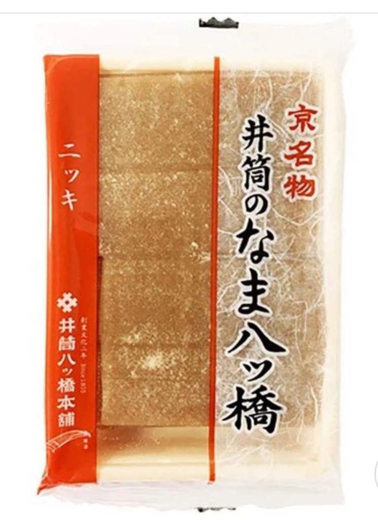 井筒八ッ橋 なま八ツ橋 皮だけ ニッキ（28枚入/簡易包装） 京都名産 お