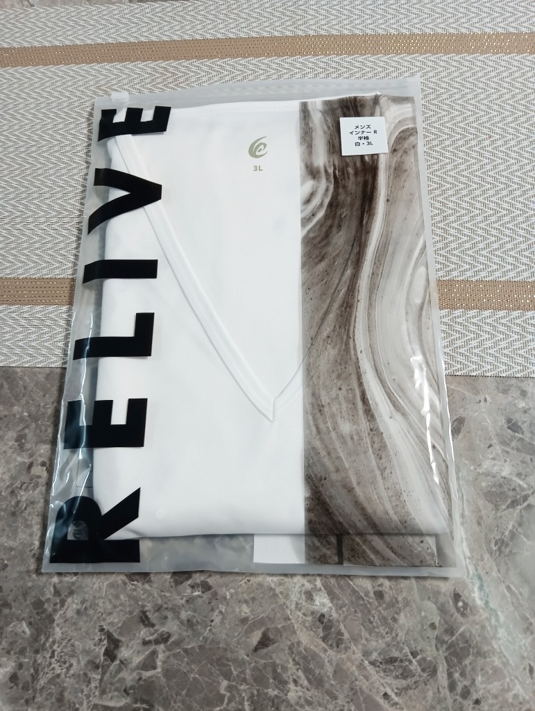 正規品保証！男女兼用　リライブシャツ　M　インナー　Vネック　リカバリーウェアF 正規品保証！男女兼用 リライブシャツ M インナー Vネック