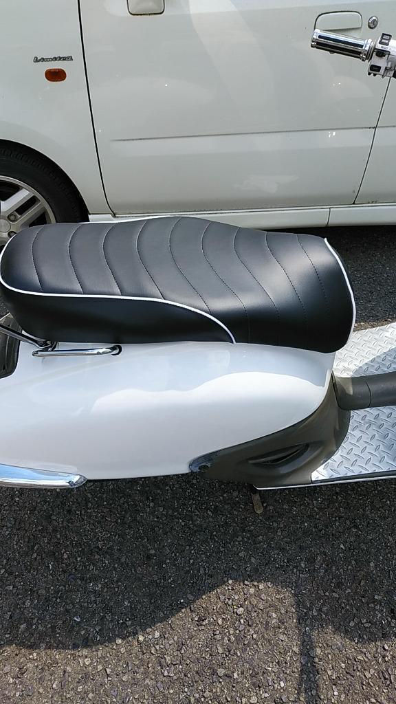 ジョーカー50 ジョーカー90 シート　ホワイト　ホンダ sold out】(茨城より)17636km Joker90用シート AF42 ホンダ