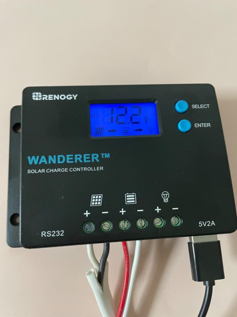 RENOGY レノジー PWM チャージ コントローラー 10A WANDERER RENOGY レノジー PWM チャージ コントローラー 10A WANDERER