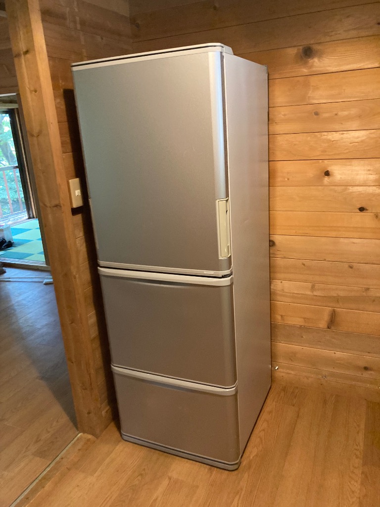 SHARP 中古 冷蔵庫 3ドア 両開き シャープ 350Lクラス
