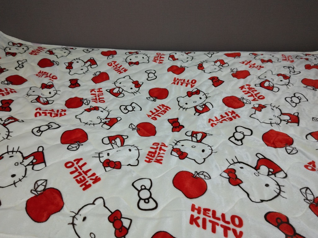ハローキティ 敷きパッド シングル 100×205cm あったか