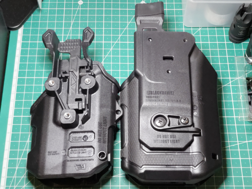 BLACKHAWK ベアリングホルスター L2C LIGHT グロック用 TLR-7/8
