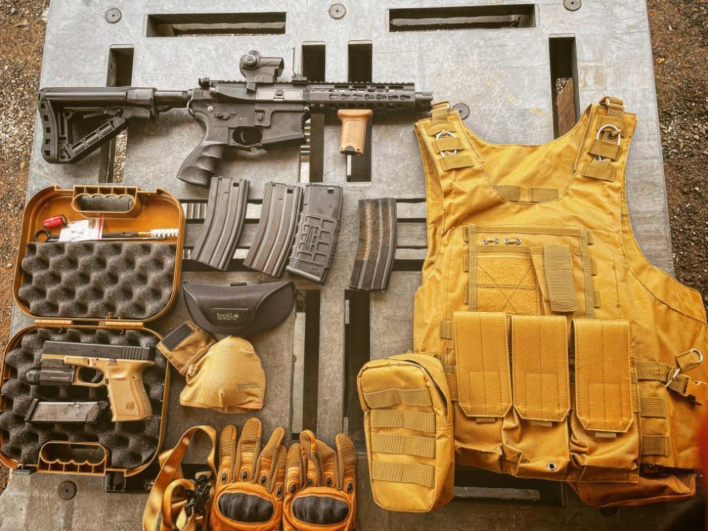 GLOCK 純正 ハンドガンケース G19X 1丁用 デザートアースカラー 47224