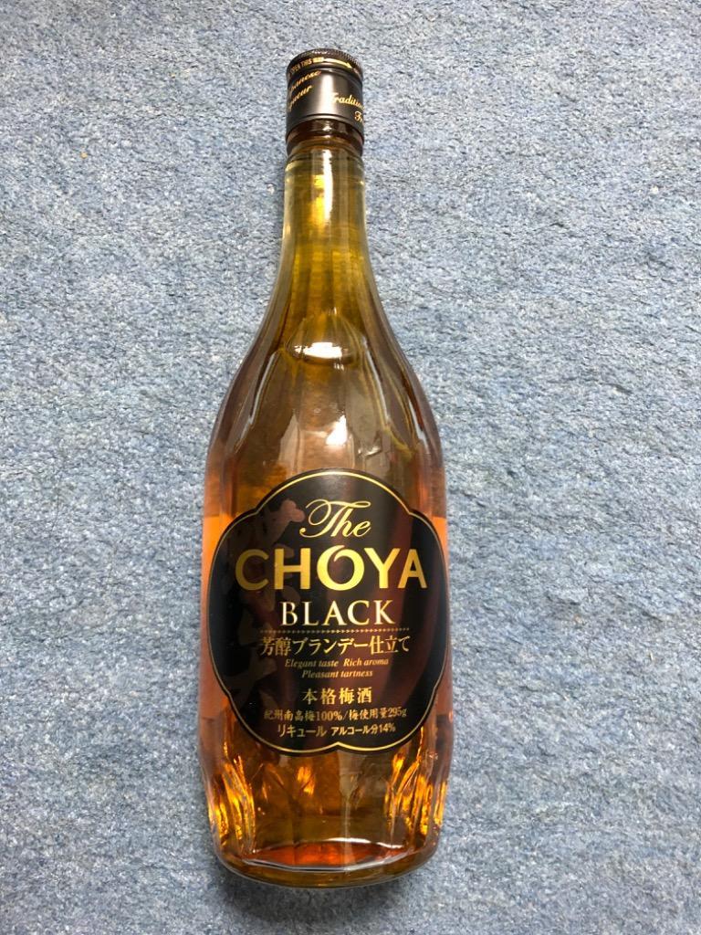 ザ チョーヤ ブラック 14度 720ml The CHOYA BLACK 梅酒 箱なし :195364:リカオー ヤフー店 - 通販 -  Yahoo!ショッピング