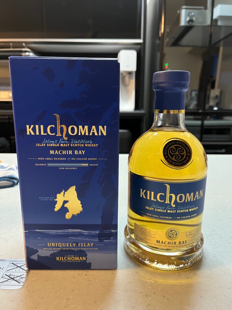 箱入 キルホーマン マキヤーベイ 46度 700ml アイラ ウイスキー